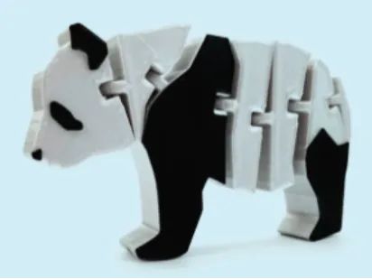 Panda Articulado Divertido