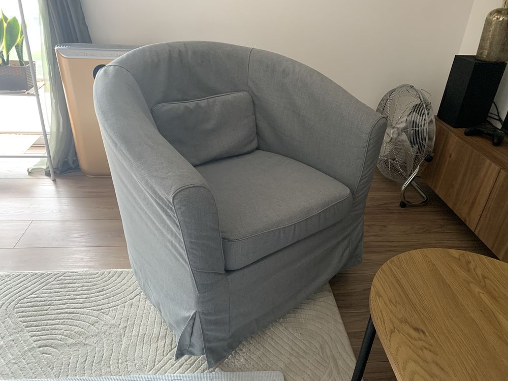 Wygodny Fotel IKEA Tullsta jak nowy, bez śladów użytkowania