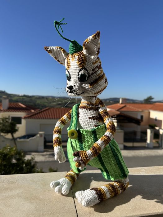 Boneco de Crochê Findus - Feito à Mão com Carinho