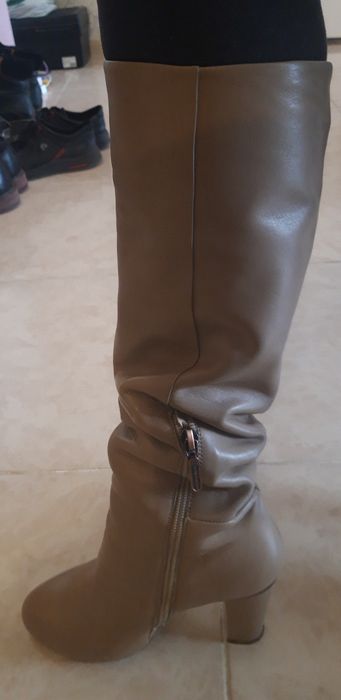 Чоботи шкіряні бу