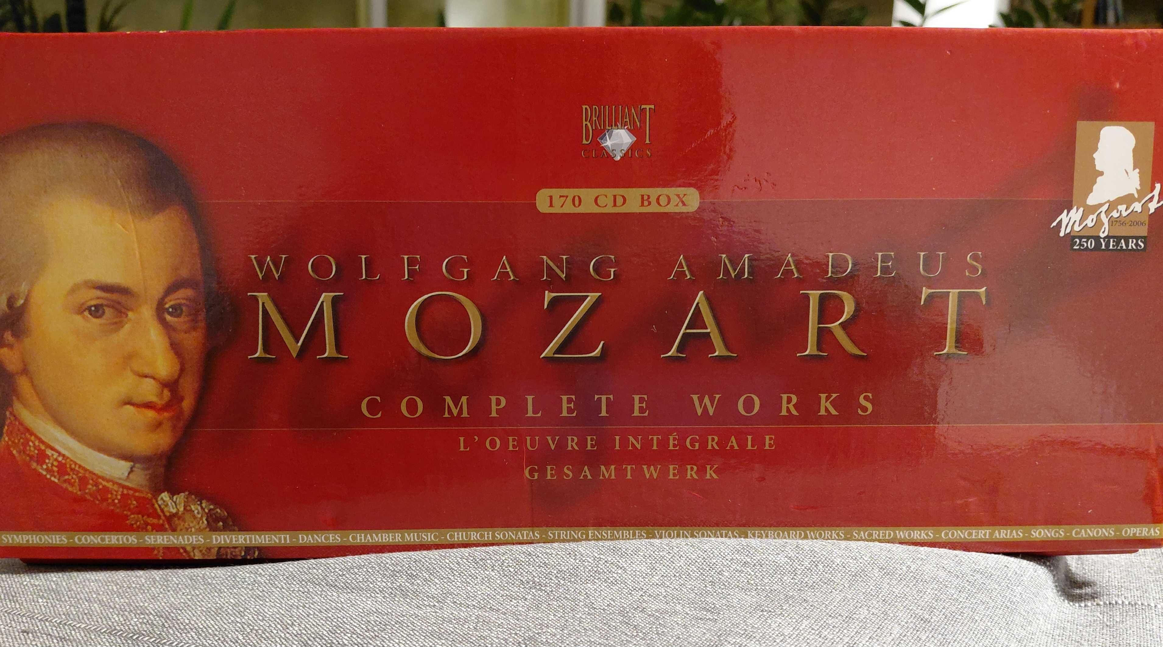 MOZART - 170 CDs - Obras Completas de Wolfgang Amadeus Mozart