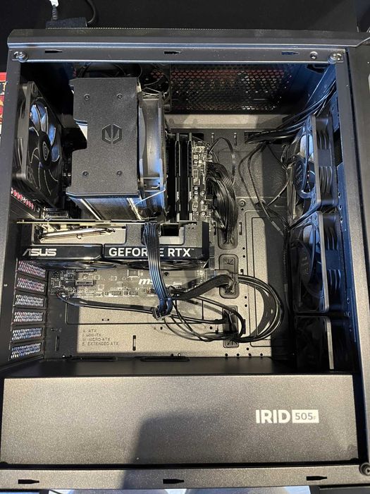 Komputer Gamingowy - RTX 4060 - AMD Ryzen 7 5800X - Zestaw 2 Monitory