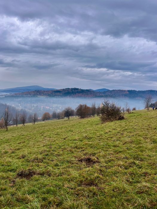 Działka budowlana w Beskidzie Żywieckim. Cisza, spokój i natura.