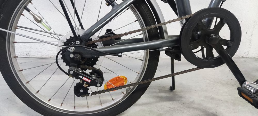 Bicicleta dobrável alumínio 20"