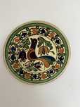 Ozdobny ceramiczny talerz kogut ptak