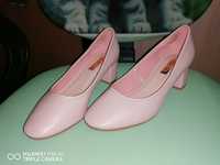 Туфлі бежево-рожевого кольору 23см устілка