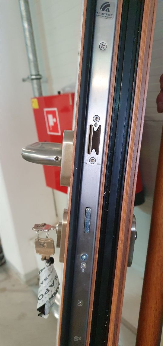 Drzwi zewnętrzne Aluprof, aluminiowe - Nowe