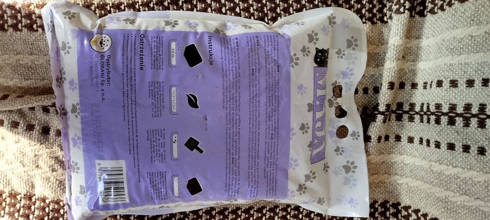 Żwirek dla kotów bentonitowy Maja 5 kg