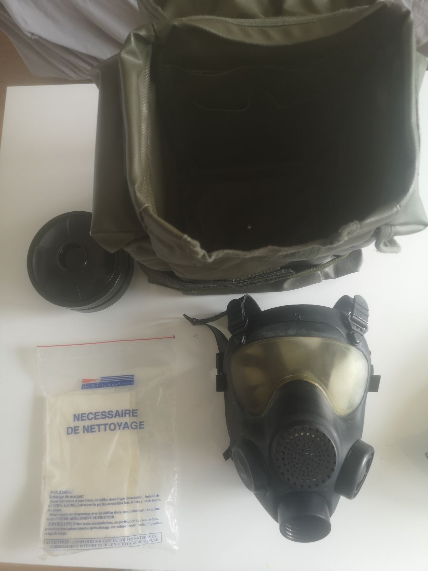 Maska przeciwgazowa MP 5 z filtrem i pokrowcem
