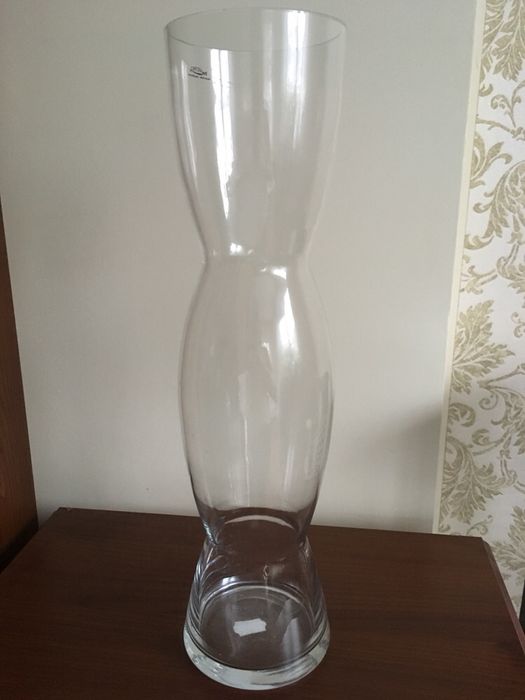Duży szklany wazon 50cm