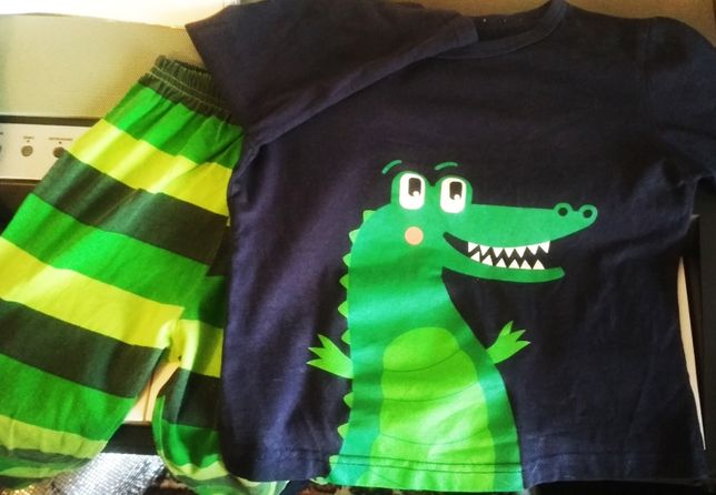 ПИЖАМА крокодильчик! Детская пижама 4-5 лет