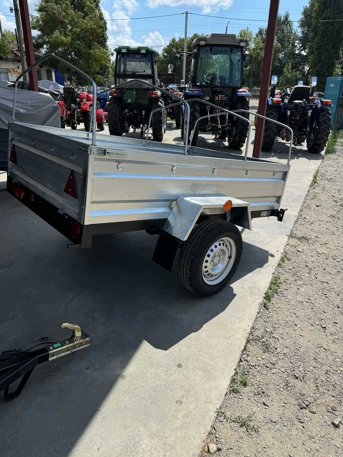 Новий причіп легковий 200х130х35 від заводу "Дніпро" (борти- цинк)