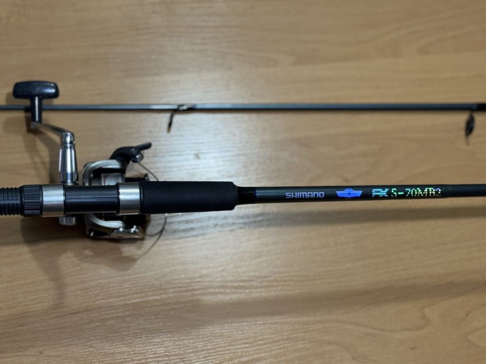 Продам спиннинг Shimano FX S-70MB2 + катушка Shimano Syncopate 2500
