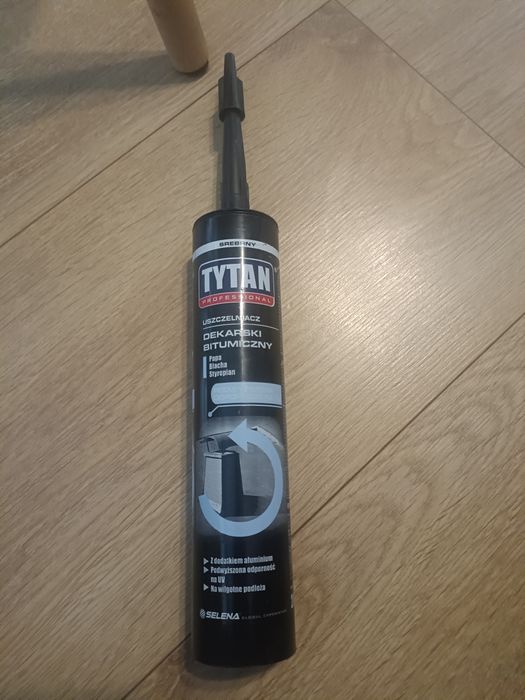 Tytan uszczelniacz dekarski bitumiczny srebrny