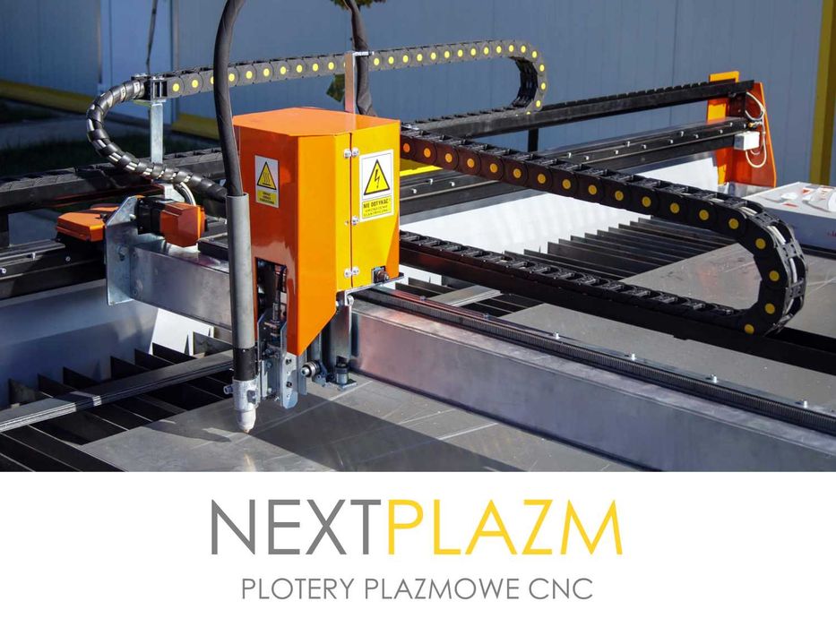 Ploter plazmowy 3050x1550mm CNC + Źródło plazmowe 100A produkt Polski