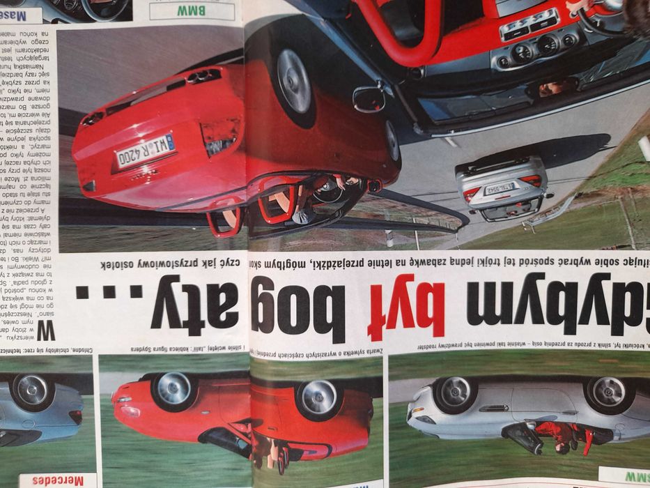 AUTO ŚWIAT BMW Z8, Peugeot 206, FIAT Uno, Abarth AMG i inne rok 2002