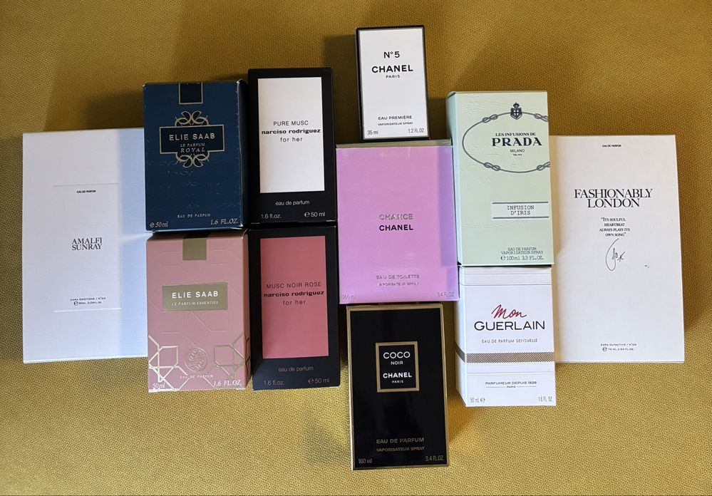 Pudełka po perfumach