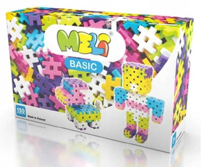 Mini wafle Klocki MELI BASIC 150 PINK 50020