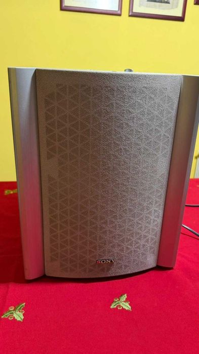 Sistema Hi-Fi 5.1 – Amp. Sherwood RV-5090RDS + Colunas Sony