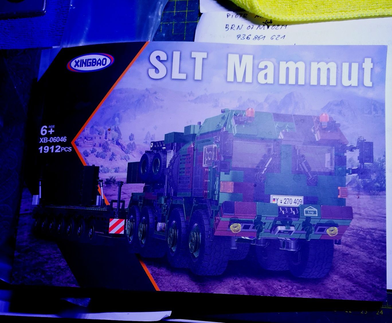 Model do składania SLT Mamut
