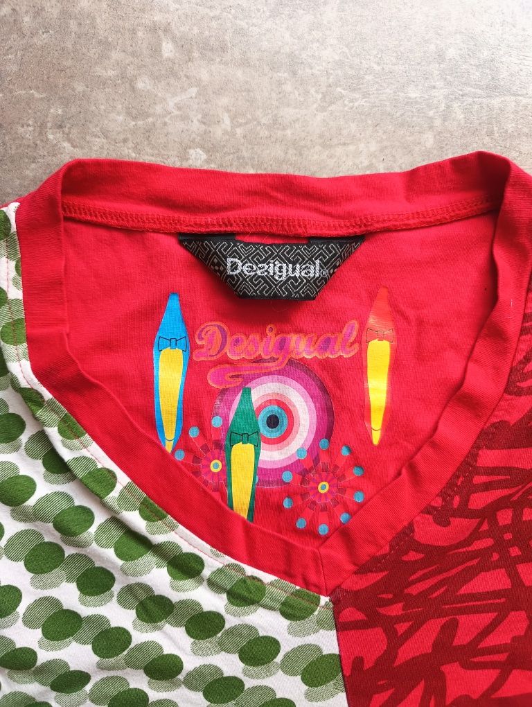 T, shirt Desigual roz.Xs