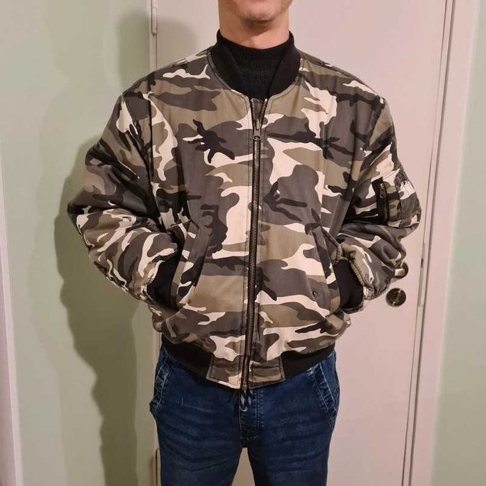 Kurtka Mil Tec flyers MA1 moro