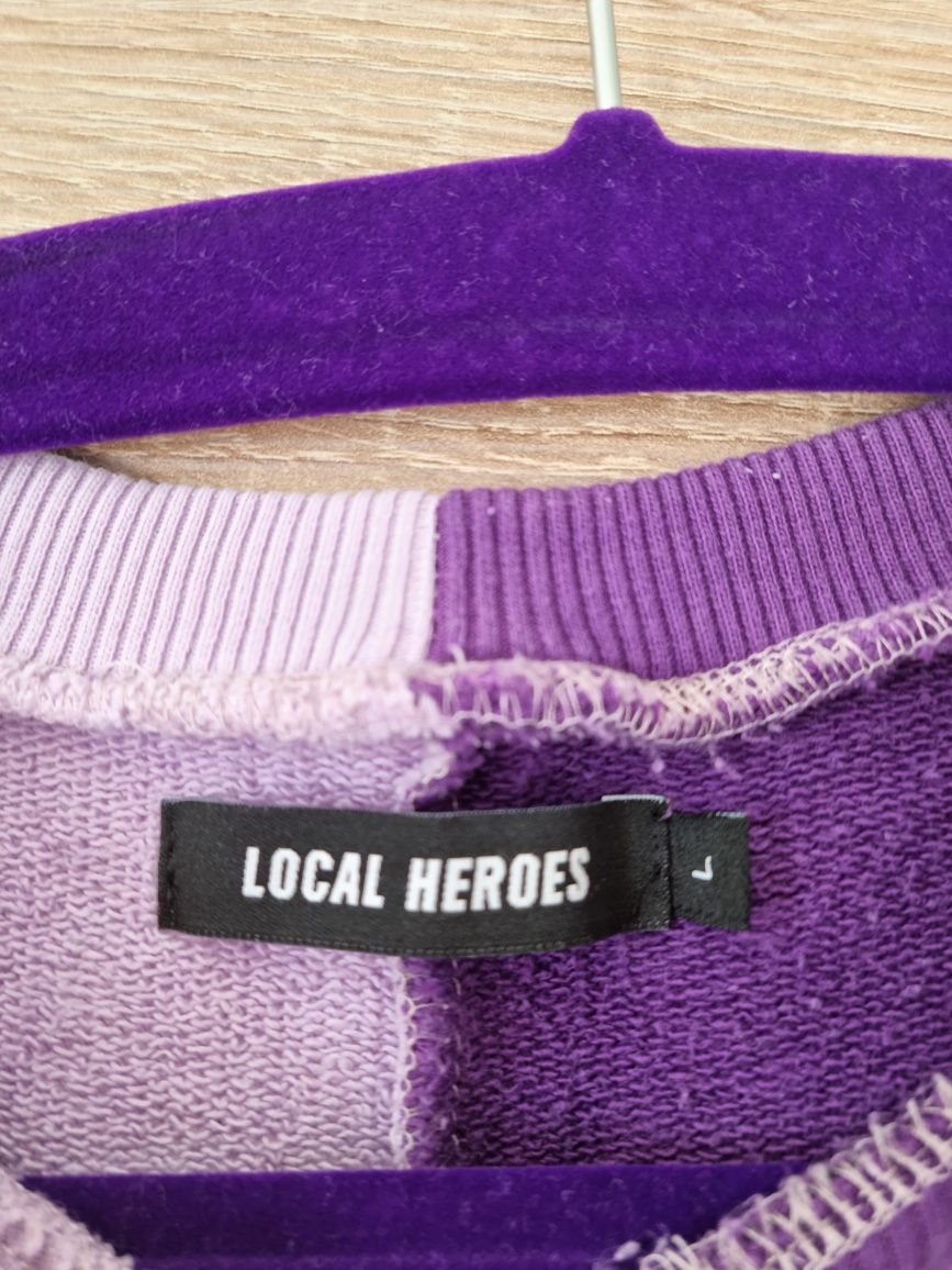 Bluza Local Heroes fioletowa rozm L