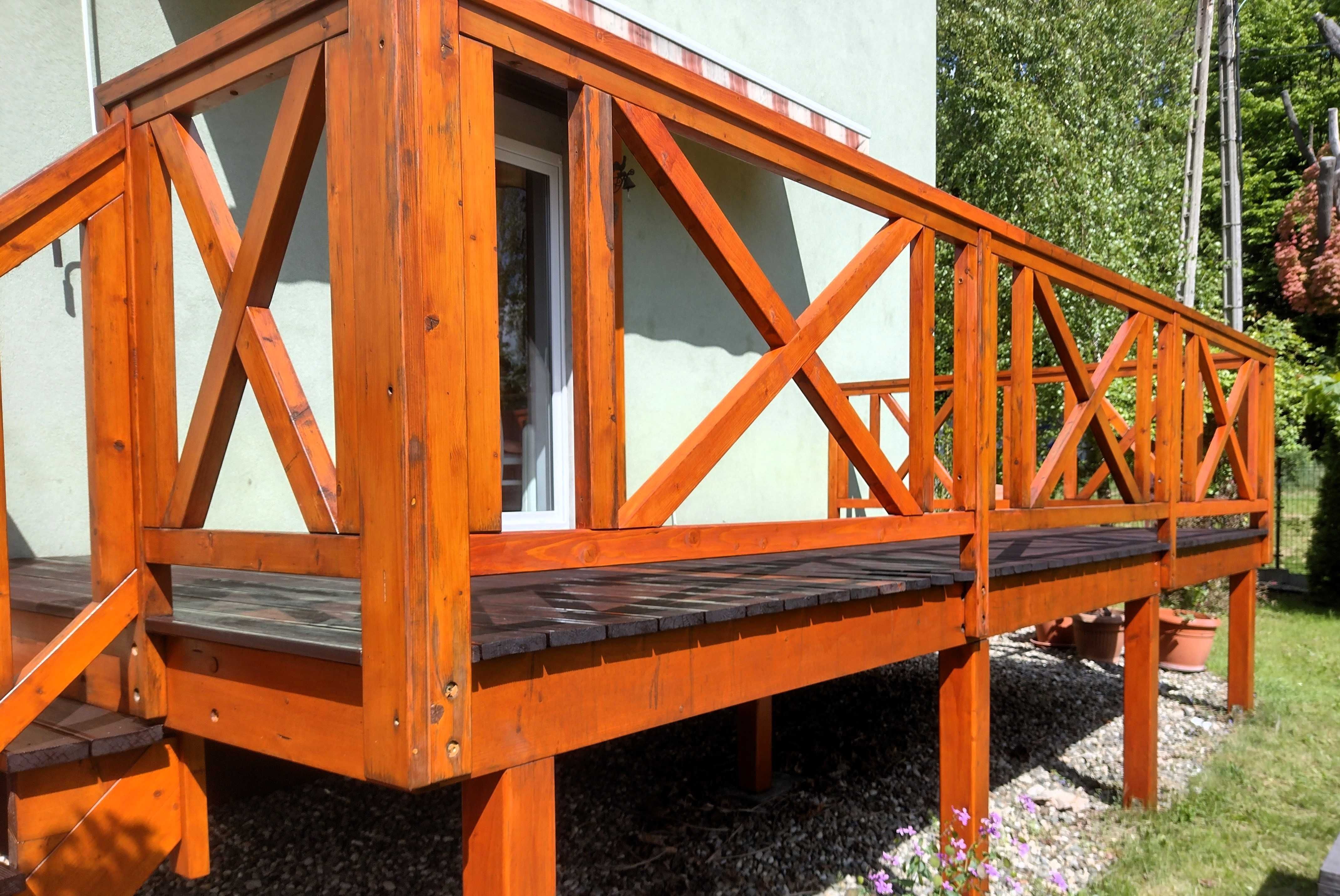 Zadaszenie tarasu, pergola, wiata, altana, taras drewniany