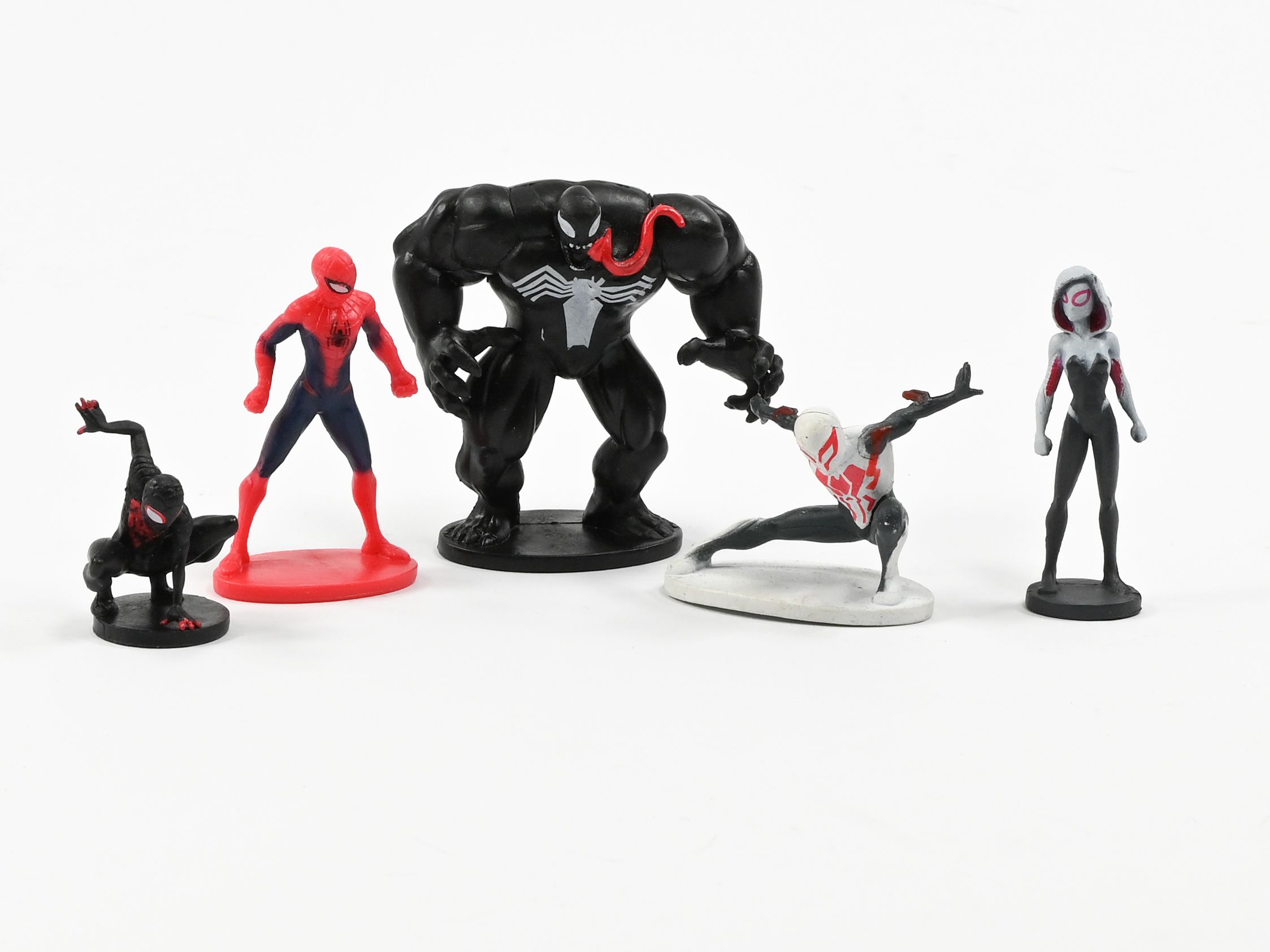 MARVEL Zestaw figurek Spider-man, Venom, Thor, Iron Man, Ant, Hulk