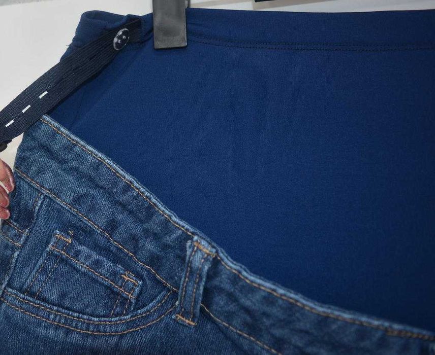 Jeansowe spodenki ciążowe Shein 44