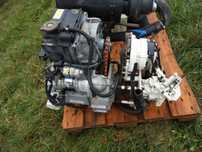 Silnik Kubota ZB 600-E dwie pompy hydrauliczne.
