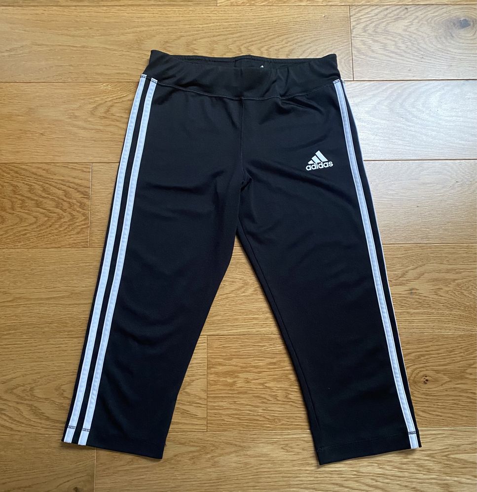 Dziewczęce spodenki leginsy sportowe Adidas Climalite roz.  158-164