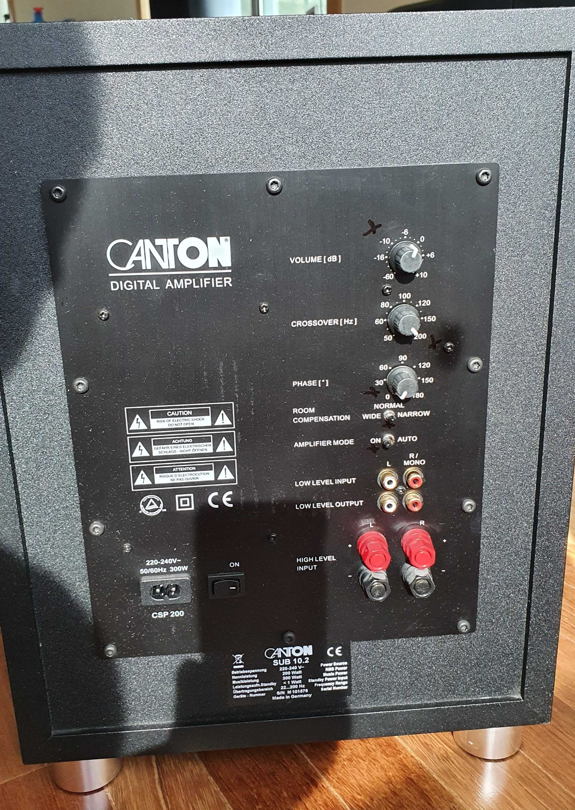 Subwoofer Canton 10.2