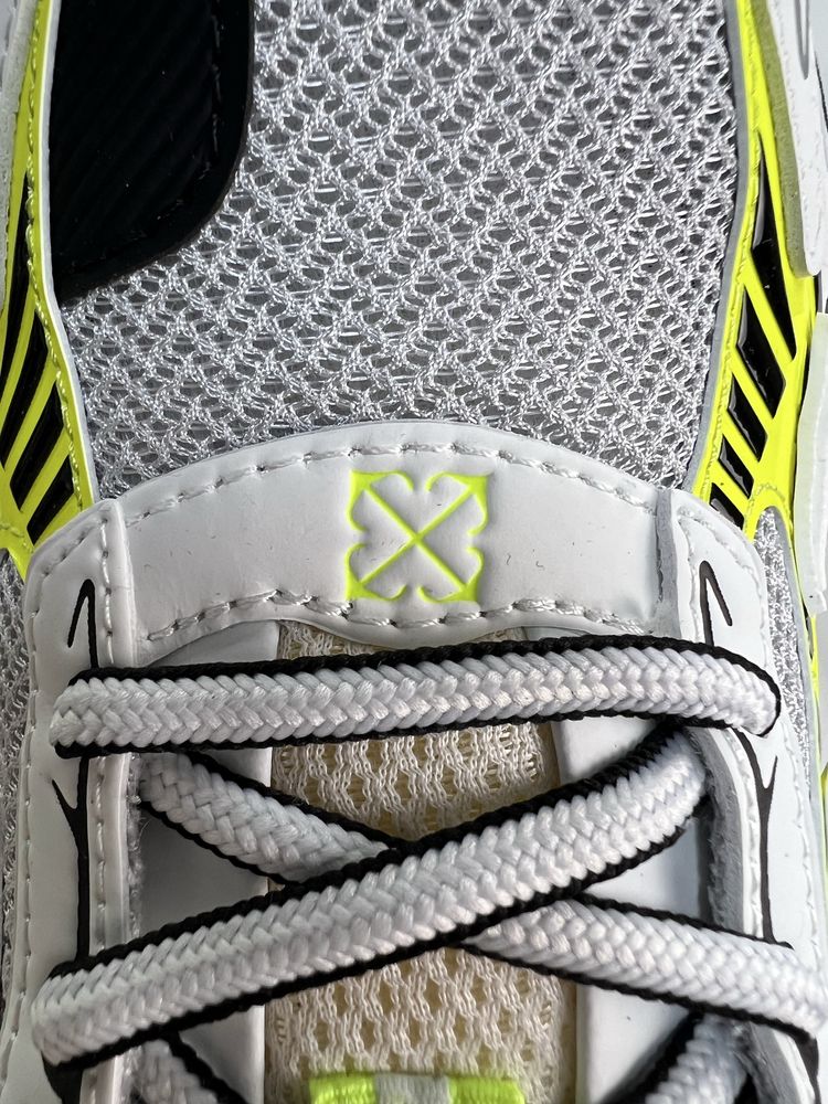 Кросівки OFF-WHITE Be Right White / Green
