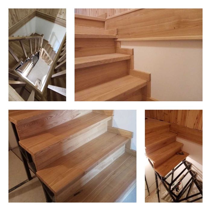 Виготовлення та монтаж сходів (бетон/металокаркас) Бук/Ясень/Дуб ЛЬВІВ