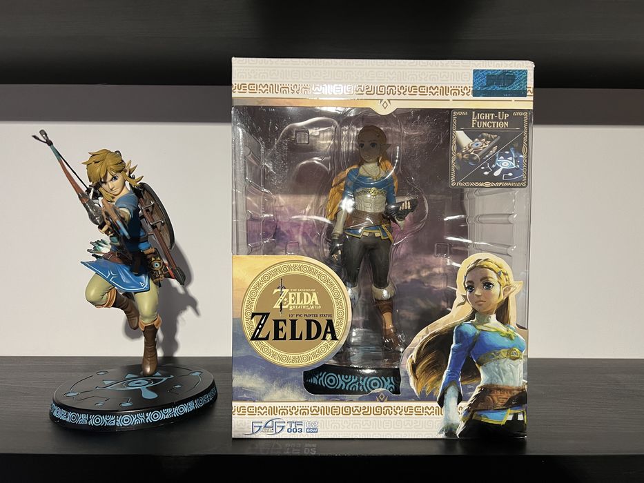 Legend of Zelda: Breath of the Wild Figurki Link i Zelda