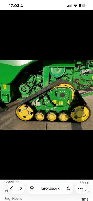 JOHN DEERE S685 TM джон дір