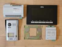 WIDEODOMOFON ''EURA'' VDP-49A5 ''2EASY'' - ekran 7'', czarny