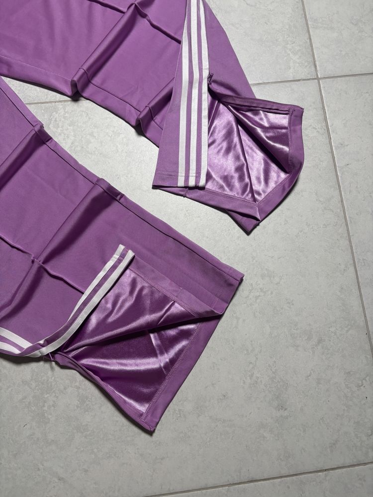 Нові широкі реп штани adidas firebird штаны адидас y2k rap balenc
