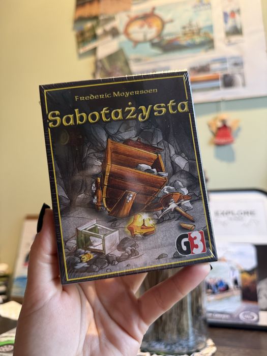 Gra karciana Sabotażysta nowa w folii