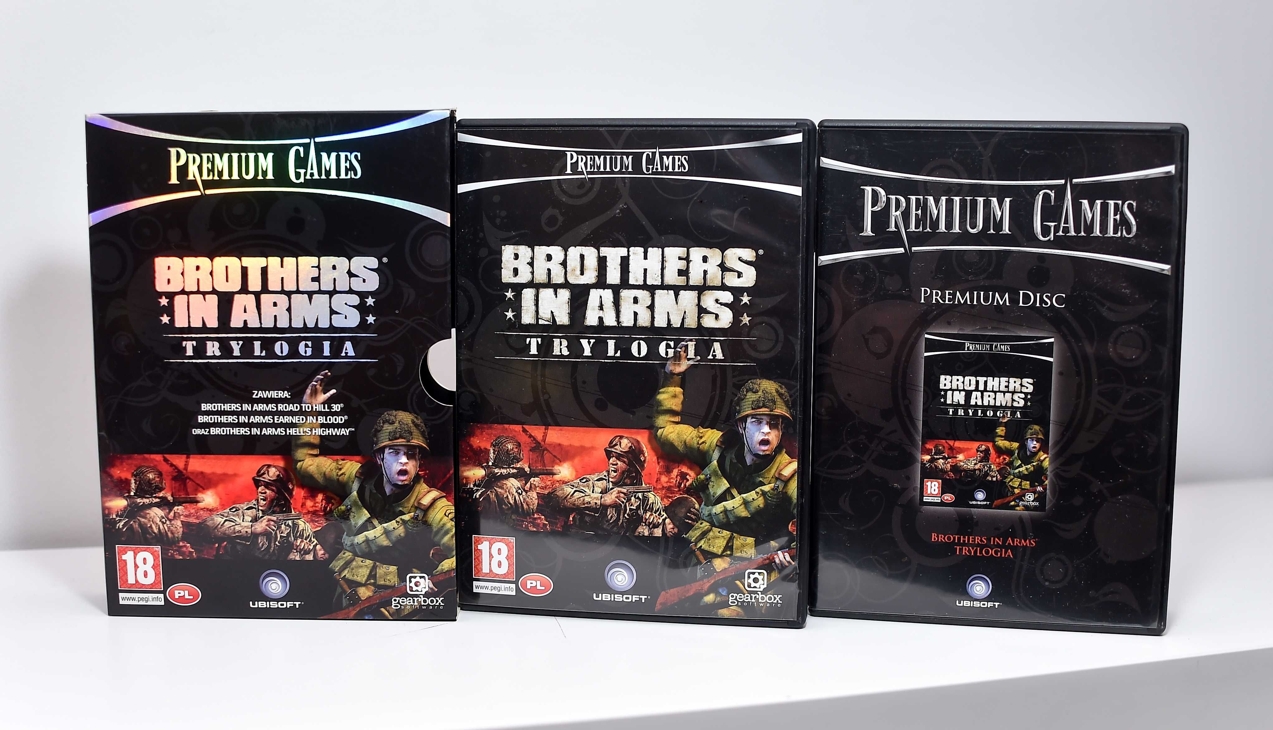 Gra PC # Premium Games - Brothers In Arms Trylogia PL