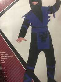 Ninja strój karnawałowy  kostium przebranie
