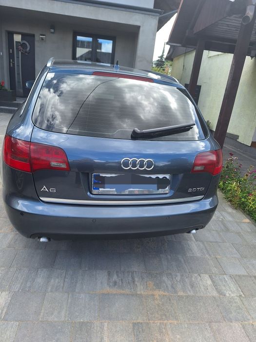 Audi a6 c6 kombi manual skóry