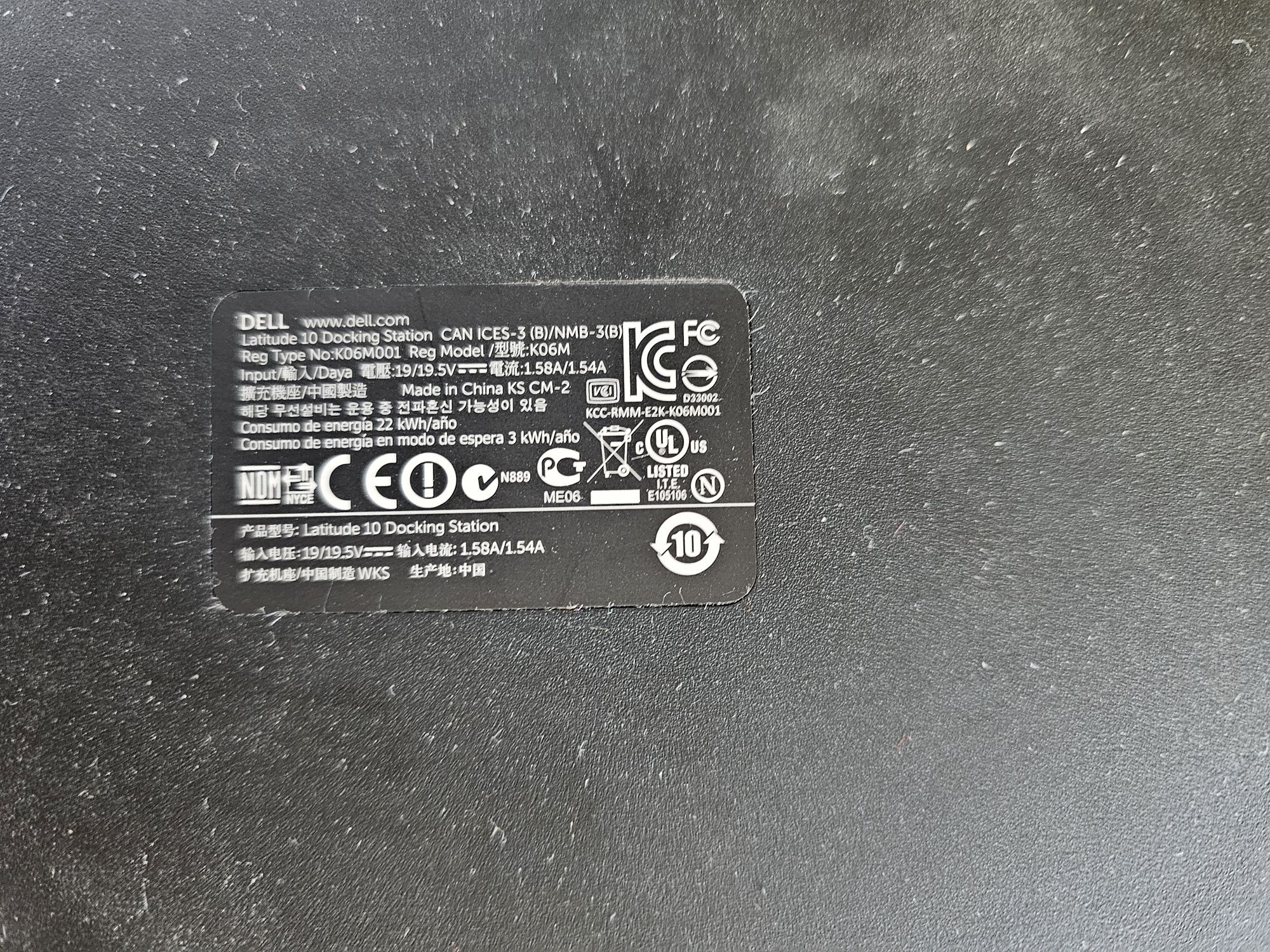 stacja dok dell latitude i 2w1