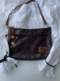 Leather shoulder bag marc jacobs vintage