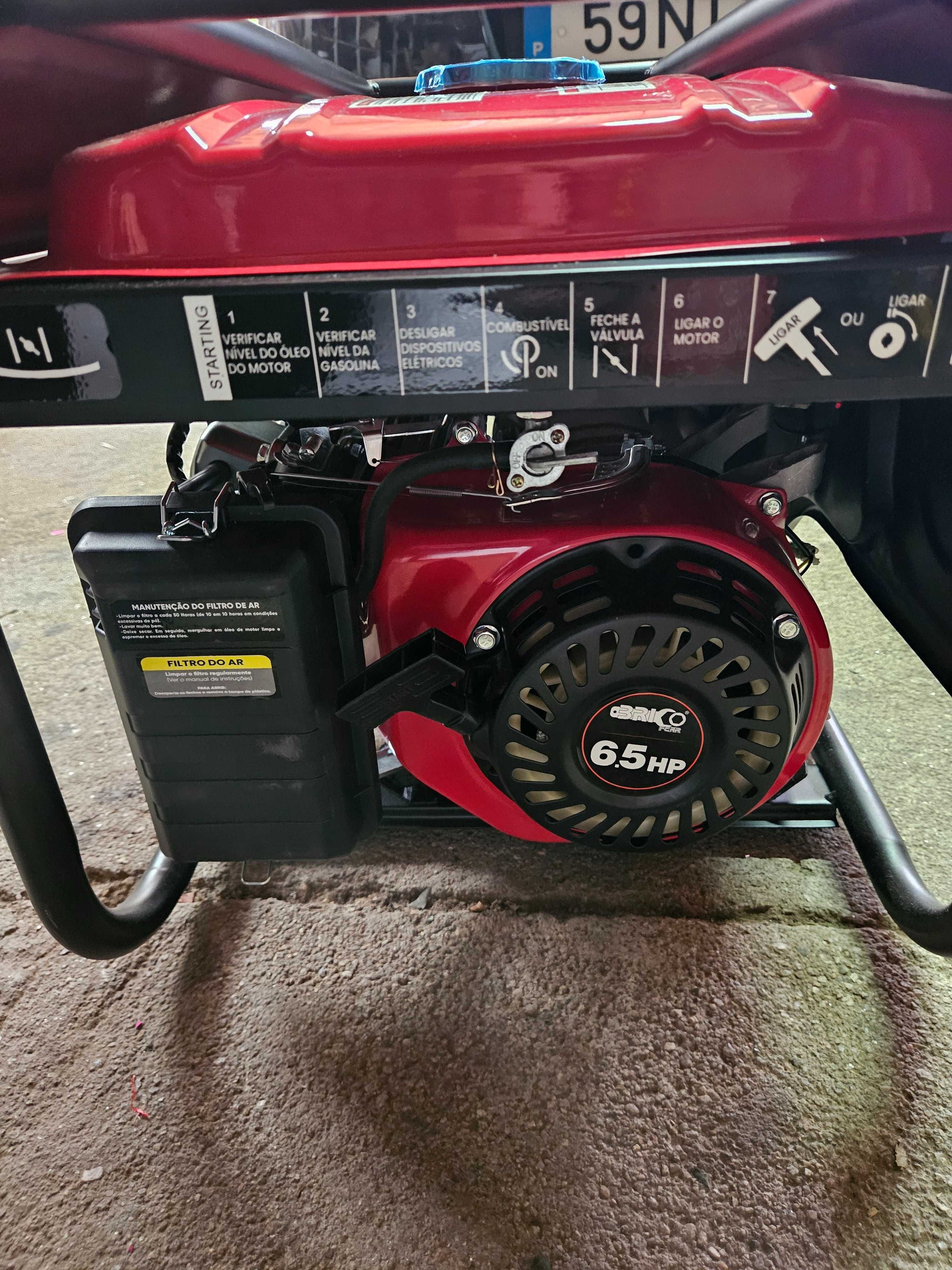 Gerador eletrico monofasico