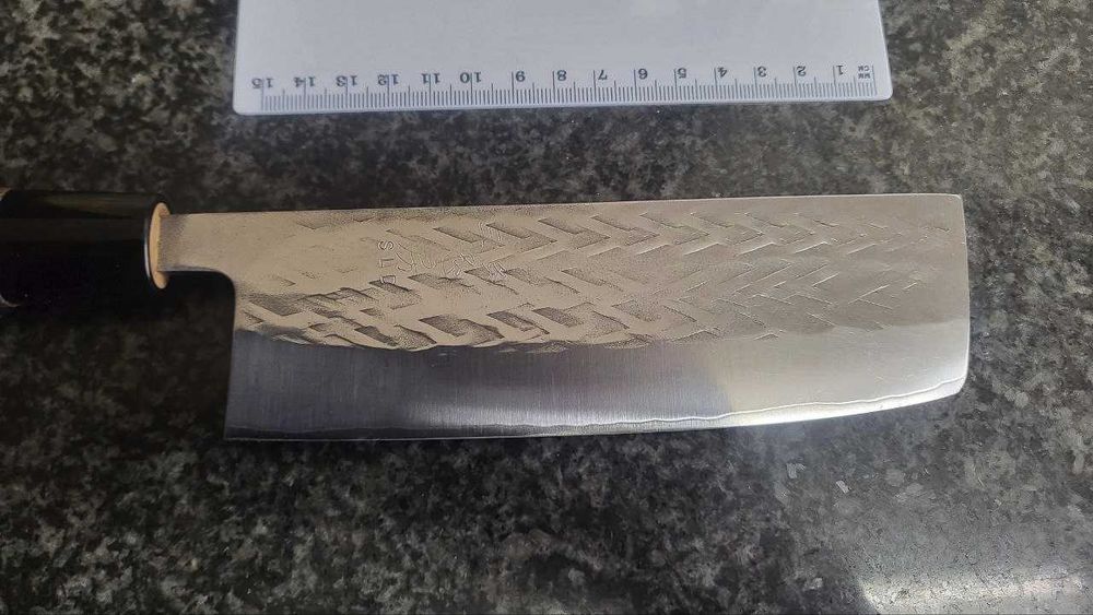 Faca japonesa Tadafusa Hocho S-42 Nakiri 16.5 cm