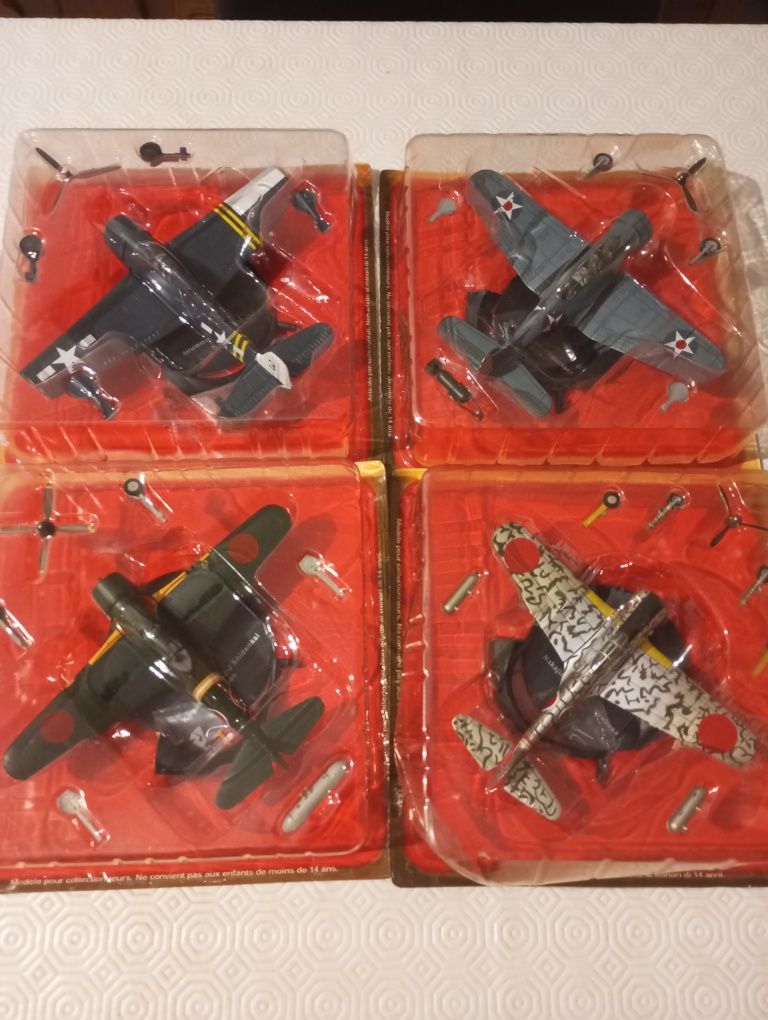 Aviões 2 guerra mundial coleção Altaya