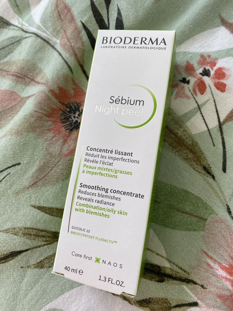 Bioderma Sebium Night Peel 40ml NOWY