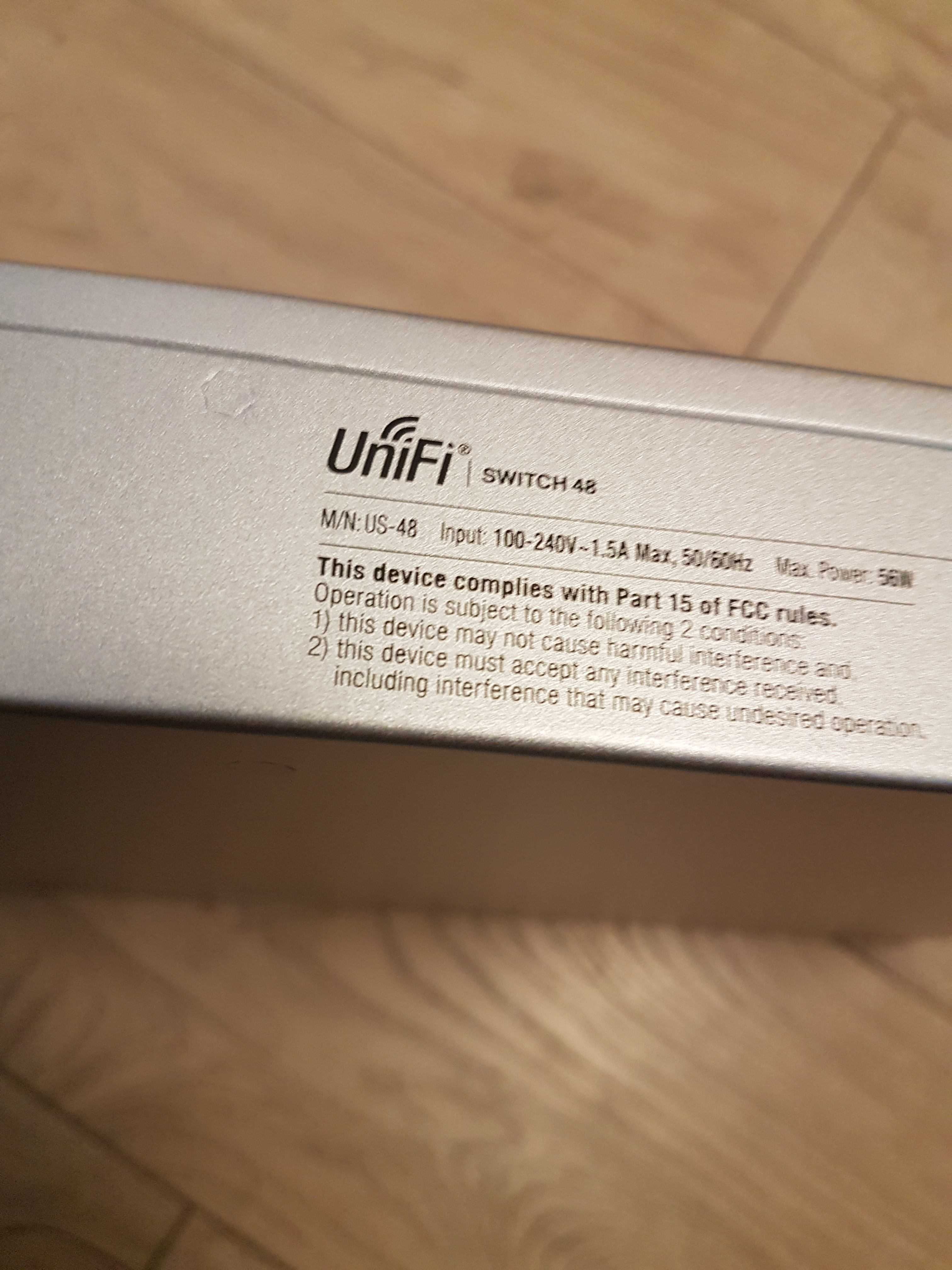 Ubiquiti Unifi US-48 w pełni sprawny, jak nowy